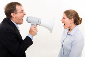How Do Men React in an Argument?